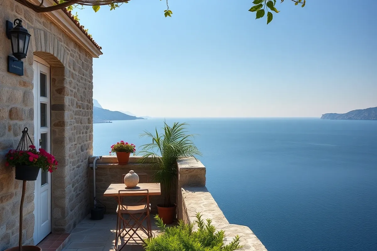 A village guesthouse with a shaded terrace is the best-value base on the islands.