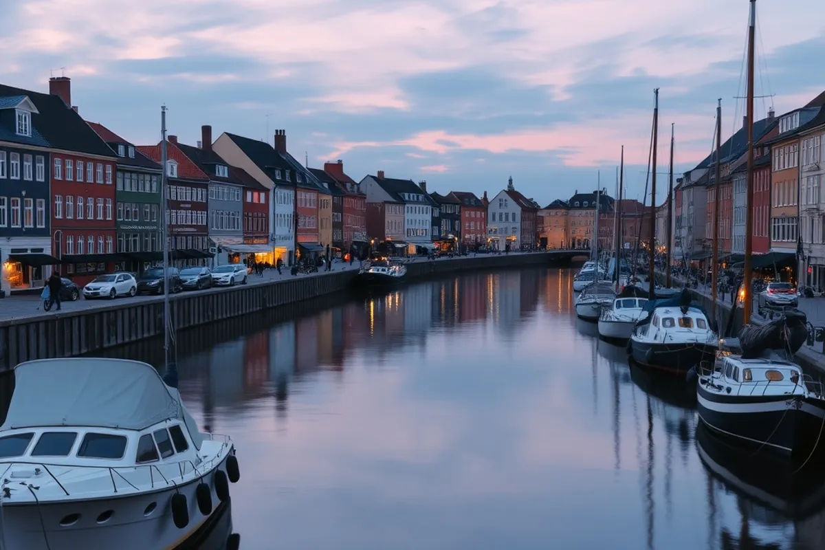 Canal light at dusk is the reward for staying central, but the rate reflects it.