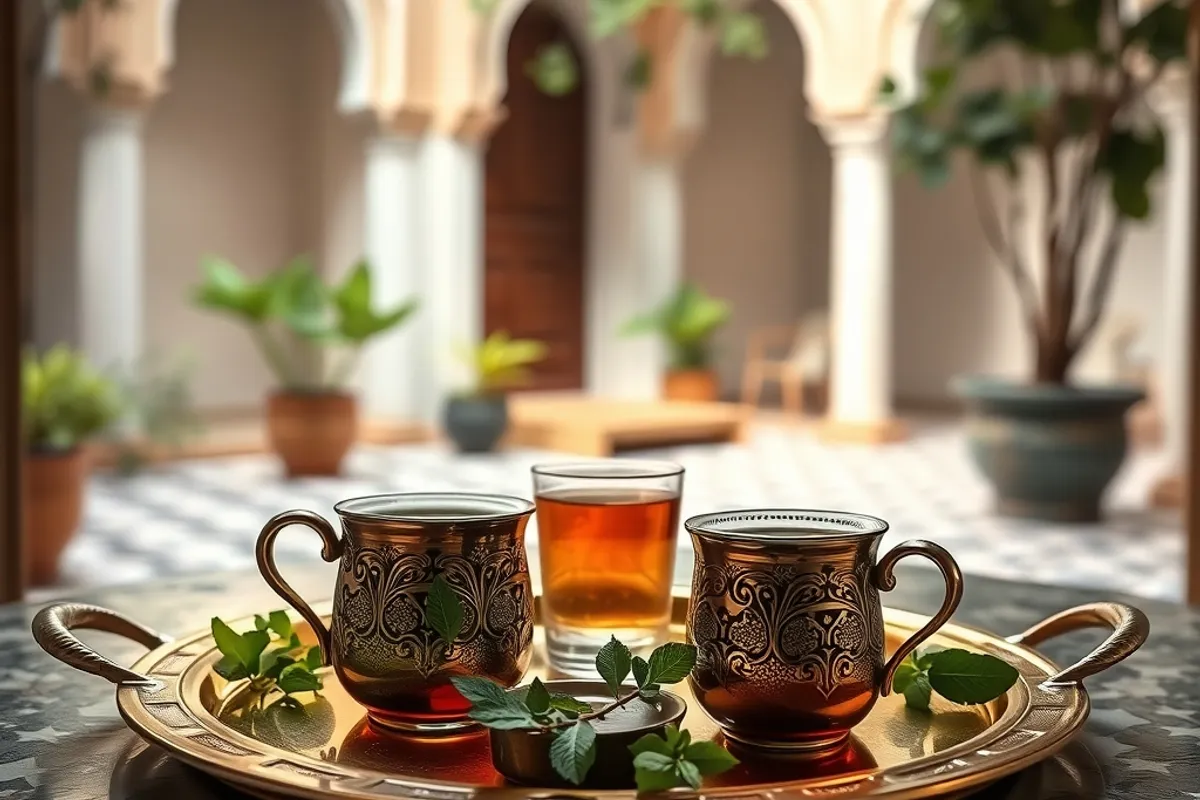Mint tea in a shaded courtyard is the real pace of the medina, and it is not a wasted hour.