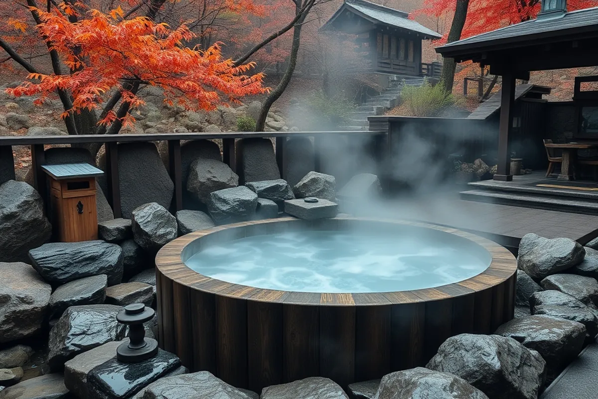 An outdoor onsen is worth the splurge, but a shared bath is often just as memorable.