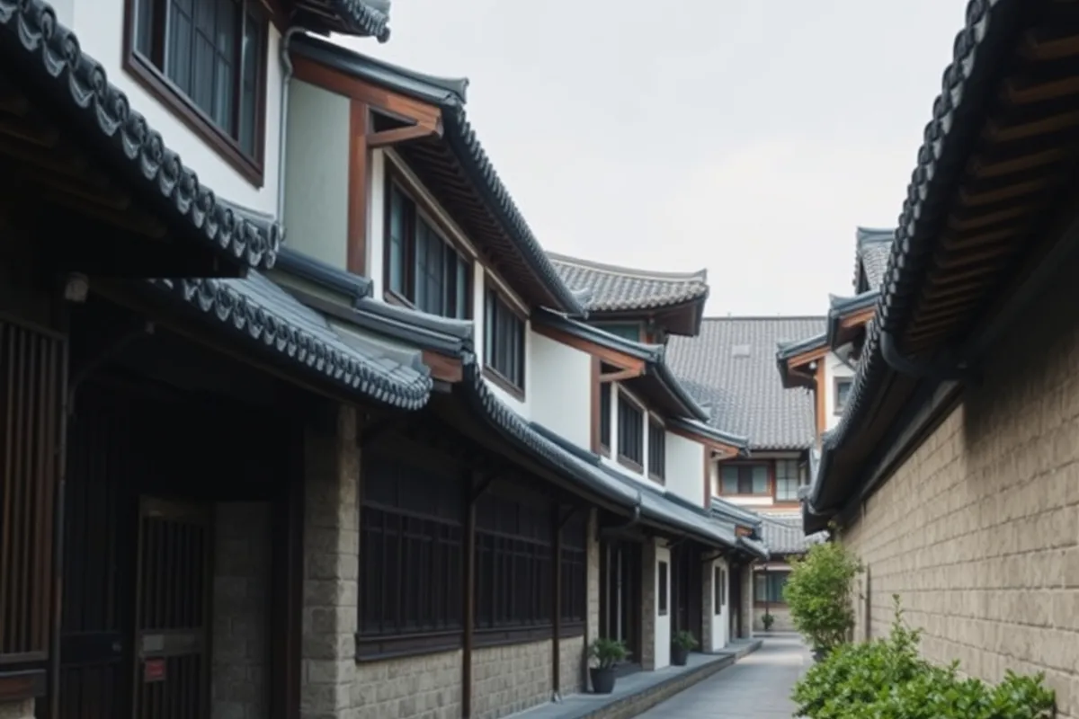 The hanok lanes around Insadong are best explored on foot before the shops open.